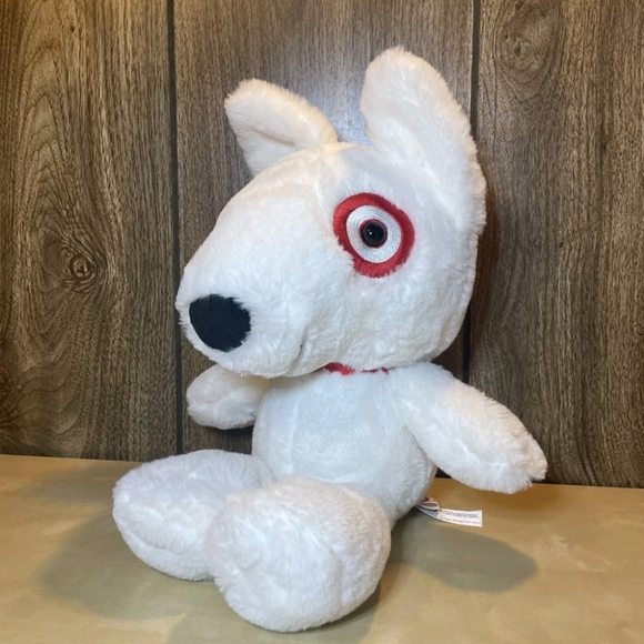 Target Other - Target Bullseye 10" Plush Stuffed Dog Target Exclusive